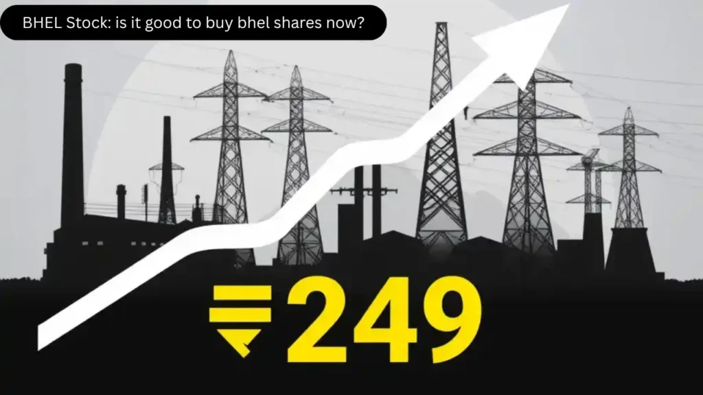 Image of BHEL share price move