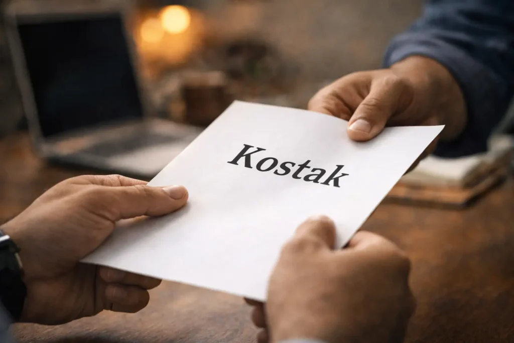 What is IPO Grey Market Premium (GMP)? Complete Guide 2026 | IPOGMPINDIA Close-up of hands exchanging documents with Kostak Image