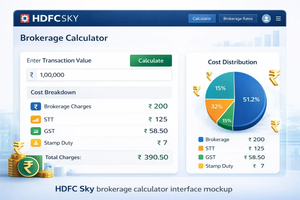 Image Of HDFC Sky Calculator