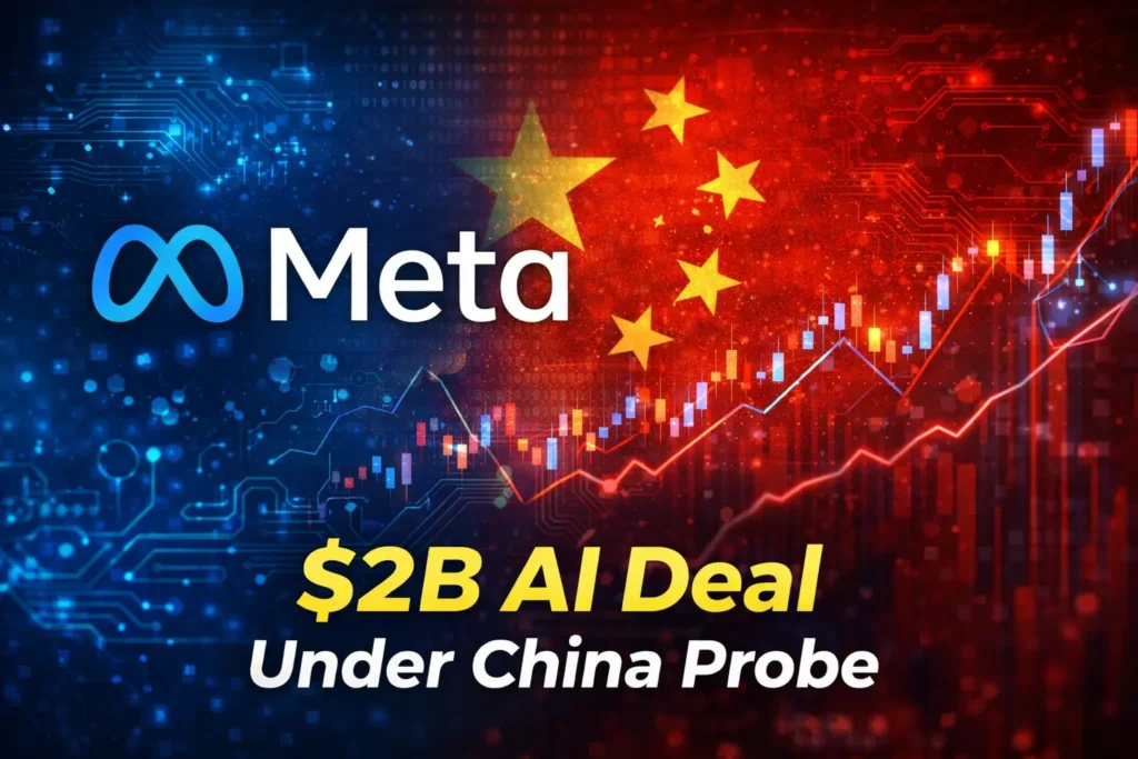 Meta Faces China Probe Over $2 Billion Manus AI Acquisition What Investors Need to Know image