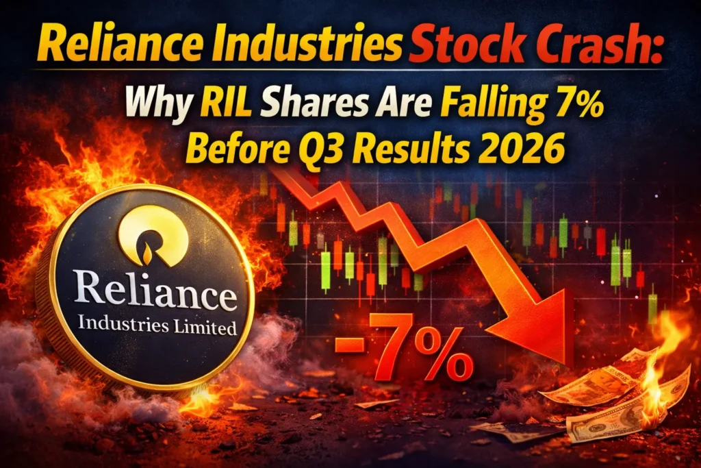 Reliance Industries Stock Crash Why RIL Shares Are Falling 7% image