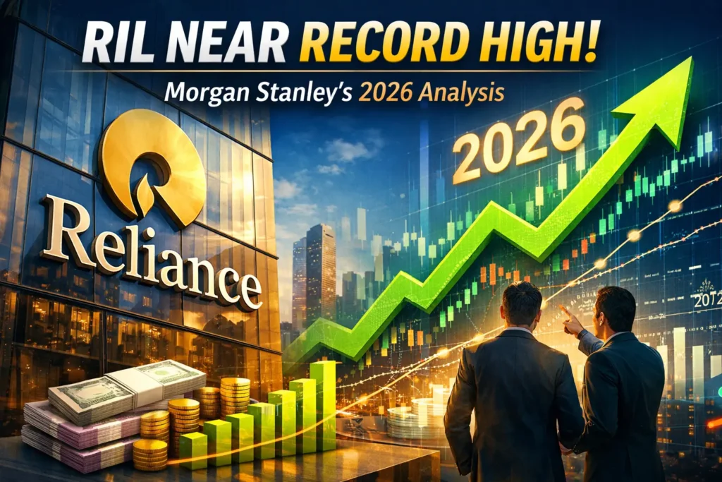 RIL Near Record High Morgan Stanley's 2026 Analysis Image