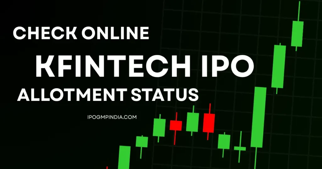Kfintech IPO Allotment Status check online
